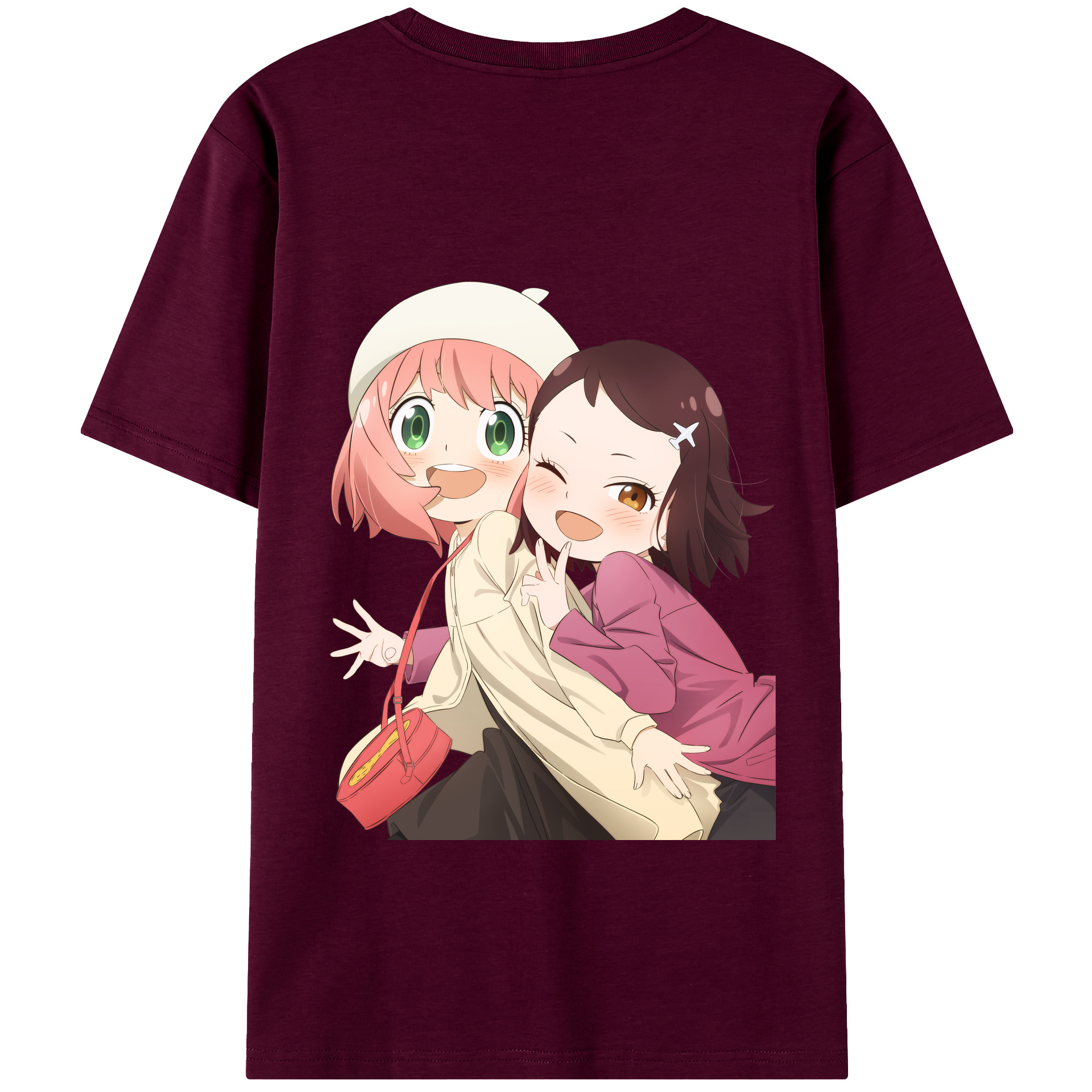 （画像用） SPY×FAMILY间谍家家酒 レディース半袖Tシャツ(バックプリント)